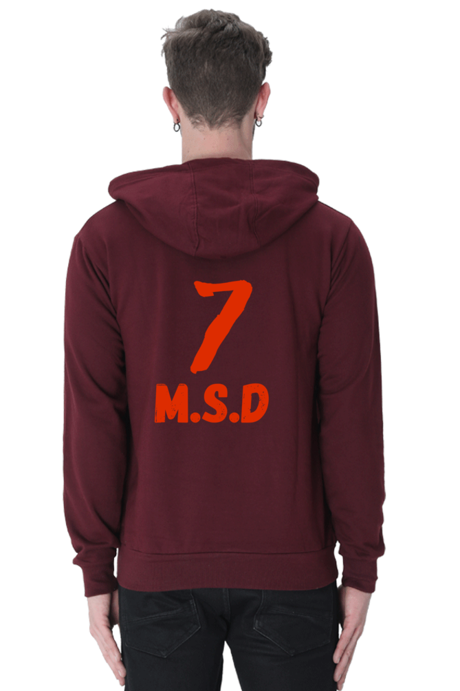 MS Dhoni Signature Unisex Hooded Sweatshirt