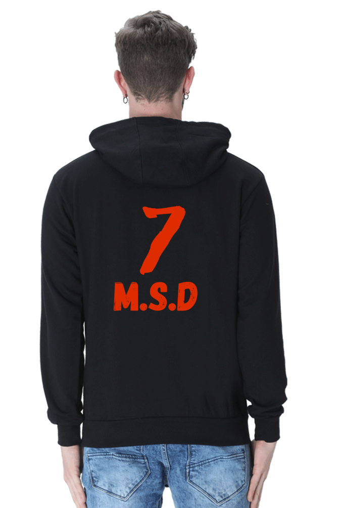 MS Dhoni Signature Unisex Hooded Sweatshirt