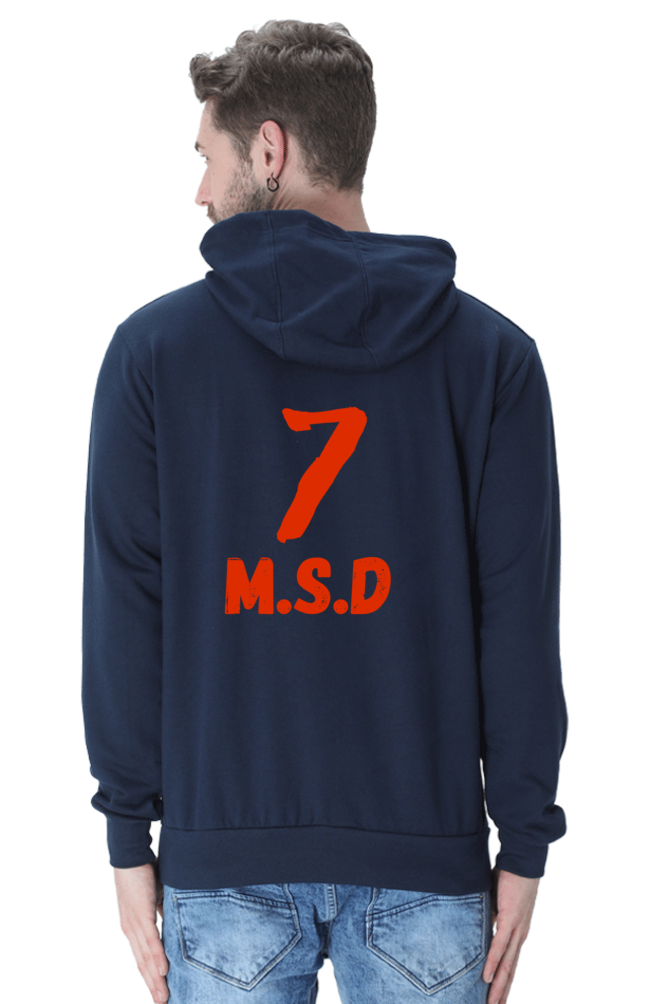 MS Dhoni Signature Unisex Hooded Sweatshirt